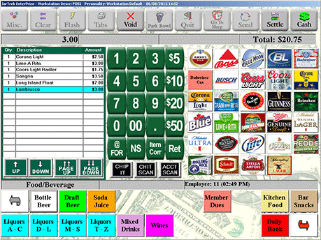 Food & Beverage Screen Shot